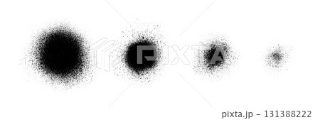Exploding Dot Texture Exploding grain circles with photocopy halftone...のイラスト素材 [131388222 ...