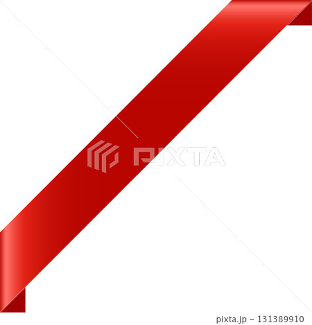 A striking image showcases a diagonally positioned crimson ribbon against a solid black background. A striking image showcases a diagonally positioned crimson ribbon against a solid black background. 131389910