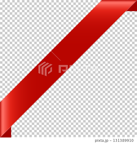 A striking image showcases a diagonally positioned crimson ribbon against a solid black background. A striking image showcases a diagonally positioned crimson ribbon against a solid black background. 131389910