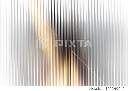 White Soft Gradient Ribbed Background 131390042