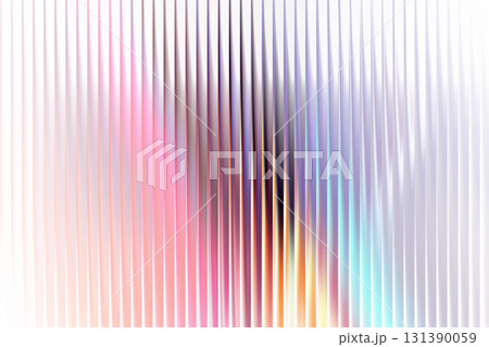Pink Blue Gradient Ribbed Neon Glow Background 131390059