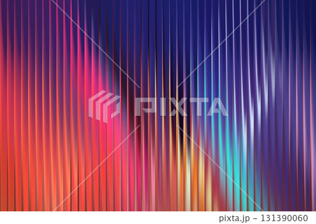 Red Blue Gradient Ribbed Glowing Texture 131390060