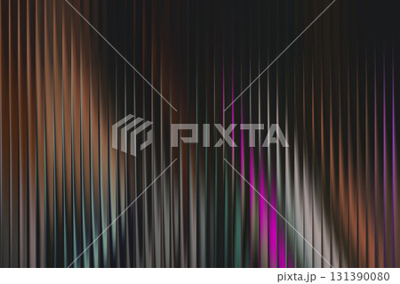 Colorful Dark Ribbed Gradient Neon Abstract Texture 131390080