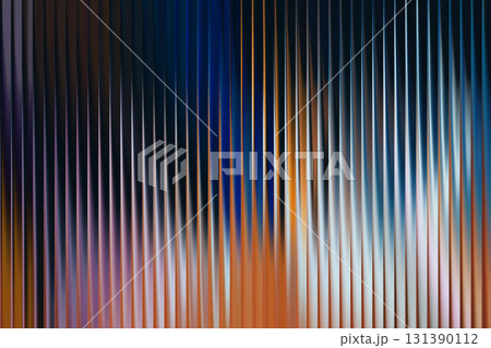 Warm Colorful Ribbed Gradient Glass Backgroundのイラスト素材 [131390112] - PIXTA