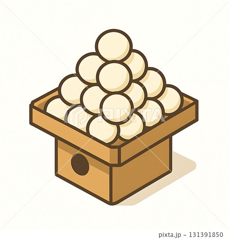 月見団子　三方 131391850