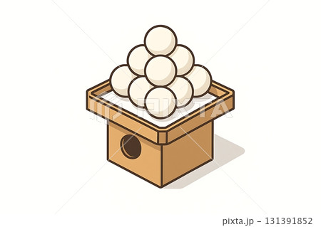 月見団子　三方 131391852