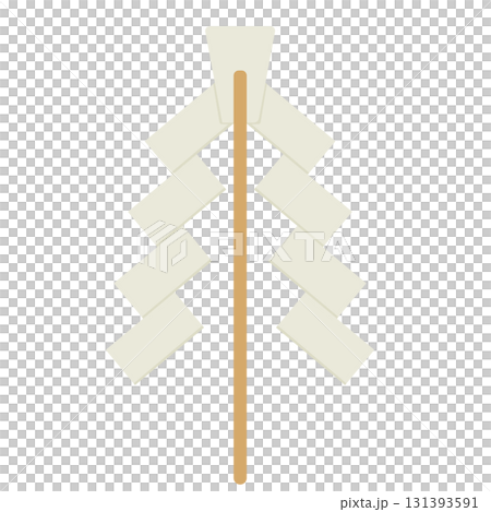 御幣のイラスト 御幣のイラスト 131393591