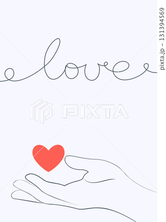 Valentines Day card design Valentines Day card design 131394569