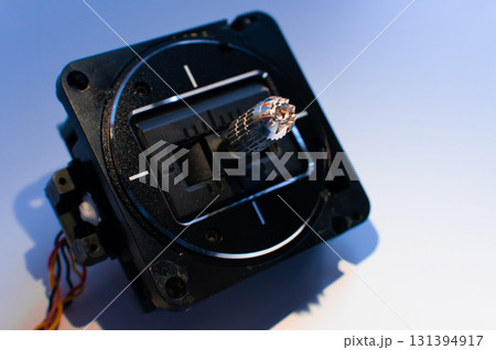 A spare radio component, a gimbal with Hall sensors, for a multifunctional universal radio remote control for UAV drones and radio-controlled quadcopters. A spare radio component, a gimbal with Hall sensors, for a multifunctional universal radio remote control for UAV drones and radio-controlled quadcopters. 131394917