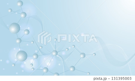 Structure molecule and communication. Dna, atom, neurons. Scientific concept for your design. Connected lines with dots. Medical, technology, chemistry, science background. illustration Structure molecule and communication. Dna, atom, neurons. Scientific concept for your design. Connected lines with dots. Medical, technology, chemistry, science background. illustration 131395003