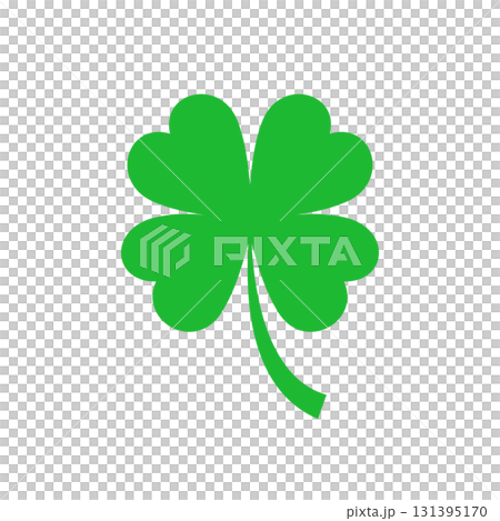 シンプルなクローバーイラスト シンプルなクローバーイラスト 131395170