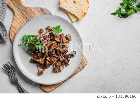 Fried Honey Mushrooms 131396160