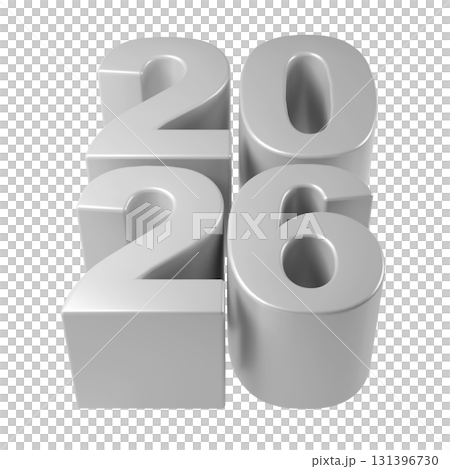 year 2026 is depicted a futuristic, metallic 3d design, symbolizing forward thinking and fresh starts background a against transparent year 2026 is depicted a futuristic, metallic 3d design, symbolizing forward thinking and fresh starts background a against transparent 131396730