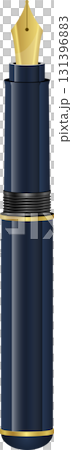 Elegant blue fountain pen with golden nib, symbolizing writing, creativity, and sophistication. Elegant blue fountain pen with golden nib, symbolizing writing, creativity, and sophistication. 131396883