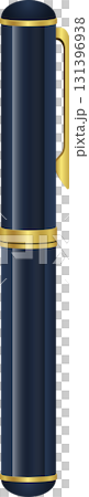 Elevated fountain pen showcases an inkwell pen with classic design and luxury gold accents. 131396938