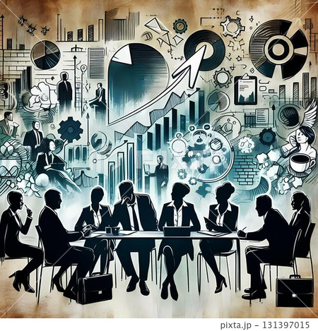 scene of a meeting at work 131397015