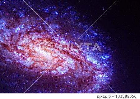 Beautiful distant galaxy. Elements of this Image Furnined by Nasa 131398650