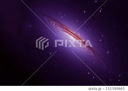Beautiful spiral galaxy. Elements of this Image Furnined by Nasa Beautiful spiral galaxy. Elements of this Image Furnined by Nasa 131398665