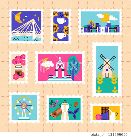 Coffee Stamps Concept 131399693