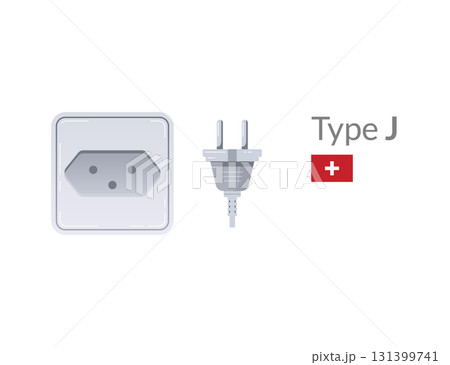 The Type J Electrical Plug and Socket is an essential component for various devices and appliances 131399741