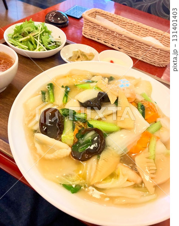 中華料理店のあんかけ焼きそば 中華料理店のあんかけ焼きそば 131401403