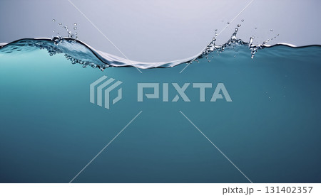 Close-up of fresh freshwater, which is dynamic and vital for the survival of living organisms due to its special properties 131402357