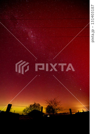 ニュージーランドのオーロラ ニュージーランドのオーロラ 131403187