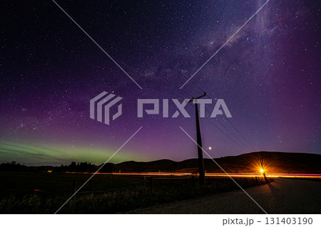 ニュージーランドのオーロラ 131403190