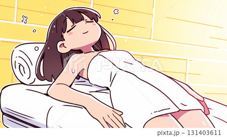 マッサージ中の女性 131403611