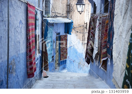 モロッコのシェフシャウエン 131403959