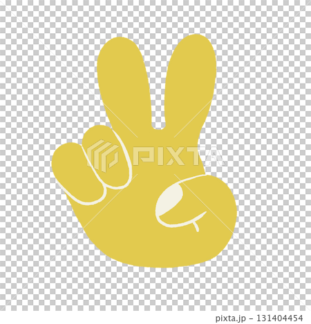 peace sign  131404454