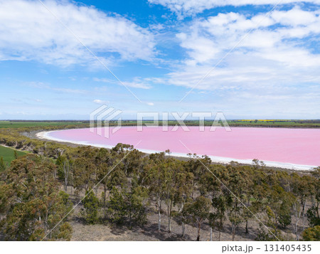 Pink Lake Dimboola in Australia 131405435