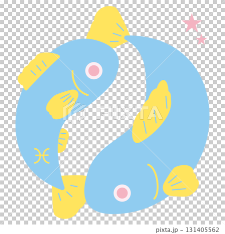 雙魚座的例證 雙魚座的例證 131405562