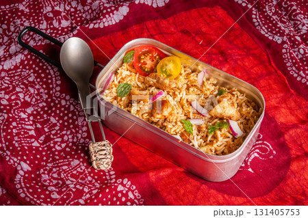 ビリアニ　アジアのまぜごはん　Chicken Biryani Asian Mixed Rice 131405753