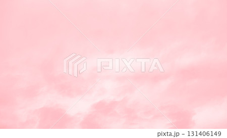 Pink Sky Cloud Background Color Dream Abstract Sunset Landscape Pastel weather Light Warm Morning Wallpaper Freedom Summer Winter, Mockup Cosmetic Environment, Heaven Dramatic Sunlight Dusk Beautiful. 131406149