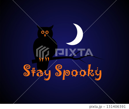 stay spooky halloween cat night stay spooky halloween cat night 131406391