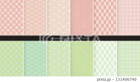 和柄パターンセット 131406740