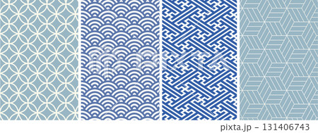 和柄パターンセット 131406743