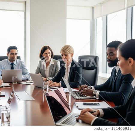 ビジネスミーティング ビジネスミーティング 131406935