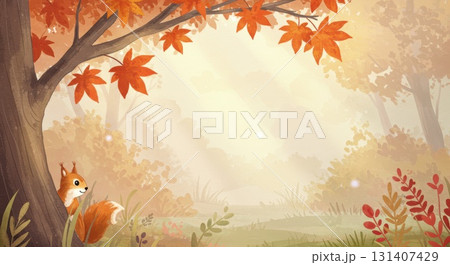 紅葉のイラスト 131407429