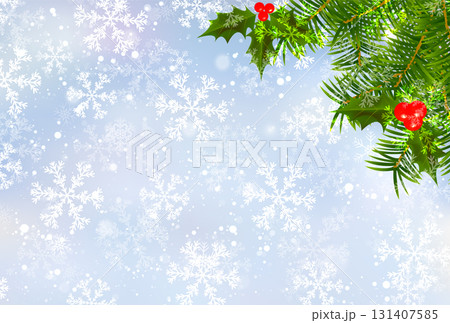 雪 クリスマス 冬 光 背景 雪 クリスマス 冬 光 背景 131407585