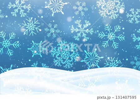 雪 クリスマス 冬 光 背景 雪 クリスマス 冬 光 背景 131407595