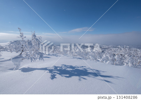 北海道 ルスツリゾート スキー場から望む洞爺湖 北海道 ルスツリゾート スキー場から望む洞爺湖 131408286