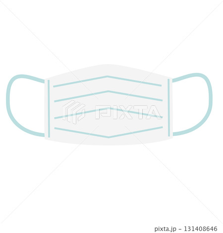 マスクの医療素材イラスト マスクの医療素材イラスト 131408646