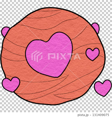 planet mars illustration orange red 131409075