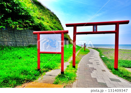 豊岬金比羅神社の鳥居 131409347