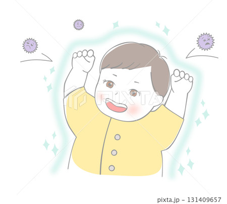 赤ちゃんとウイルス 131409657