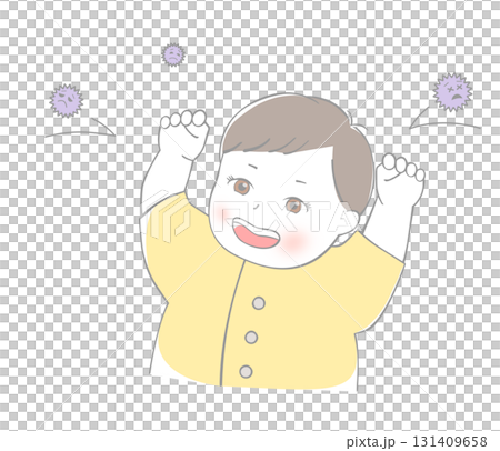 赤ちゃんとウイルス 131409658