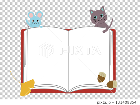 秋季讀書季：貓、老鼠和秋葉書架 131409854