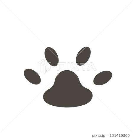 動物の肉球(黒) 131410800